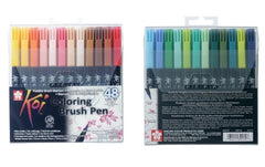 Sakura, Brushpen Koi Coloring Color 48er Se