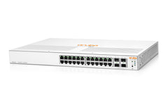 HPE Aruba Networking | HP 1930-24G: 24 Port RJ45 1Gb Switch | 4SFP+, inkl. PSU