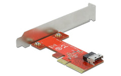 Delock | PCI-Express-x4 Kontroller, SFF-8654 | 1x M.2 PCI-E ab UEFI Version 2.3.1