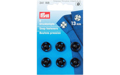 Prym Annähdruckknöpfe, schwarz, nickelfrei