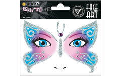 Herma Tattoos Face Art Butterfly
