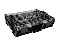 L-BOXX | 102 transp. Deckel | schwarz mit transparentem Deckel