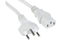 Netzkabel 250V/10A: 3 Meter Grau
