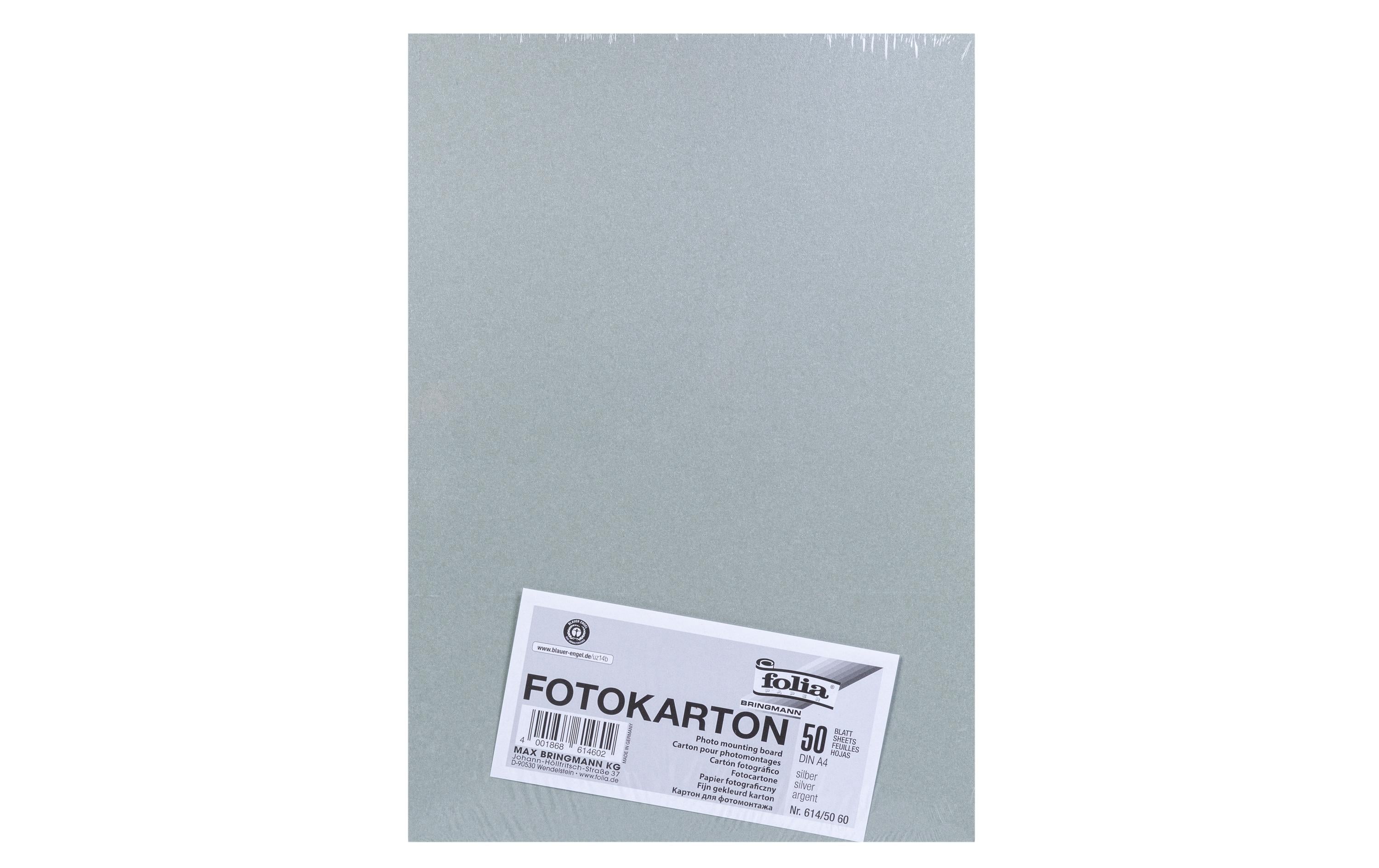 Folia, Fotokarton A4, 300 g/m², 50 Blatt, S