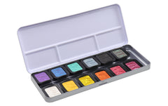 Finetec Aquarellfarbe Perlglanz Rainbow