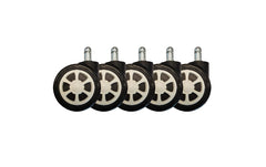 LC-POWER Gaming Stuhlrollen 5er Set.