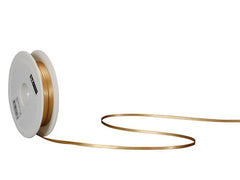 Spyk | Geschenkband Satin | gold, Breite: 3 mm, Länge: 50 m