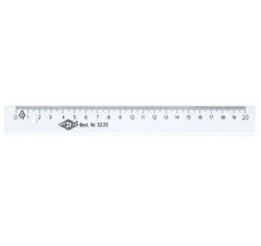 WEDO Lineal aus Kunststoff 20cm Skala