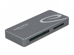 Delock | USB 3.0 Card Reader CF u. SD | USB Typ-C/Typ-A Port