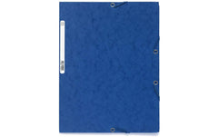 Exacompta, Gummibandmappe A4 Blau, 250 Blat
