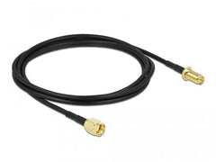 Delock | Antennenkabel LMR/CFD100 | RP-SMA zu RP-SMA, 2 m