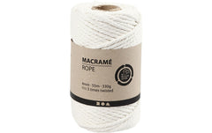 Creativ Company, Baumwollgarn Makramee Rope