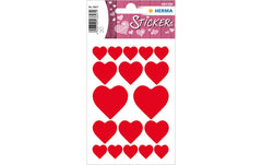 Herma Sticker Rote Herzen