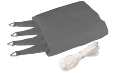 Sonnensegel grau 5.0m, Quadratisch