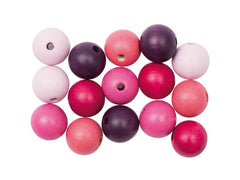 Rico Design | Rico Holzkugel Mix, candy | 12 mm, 15 Stk.