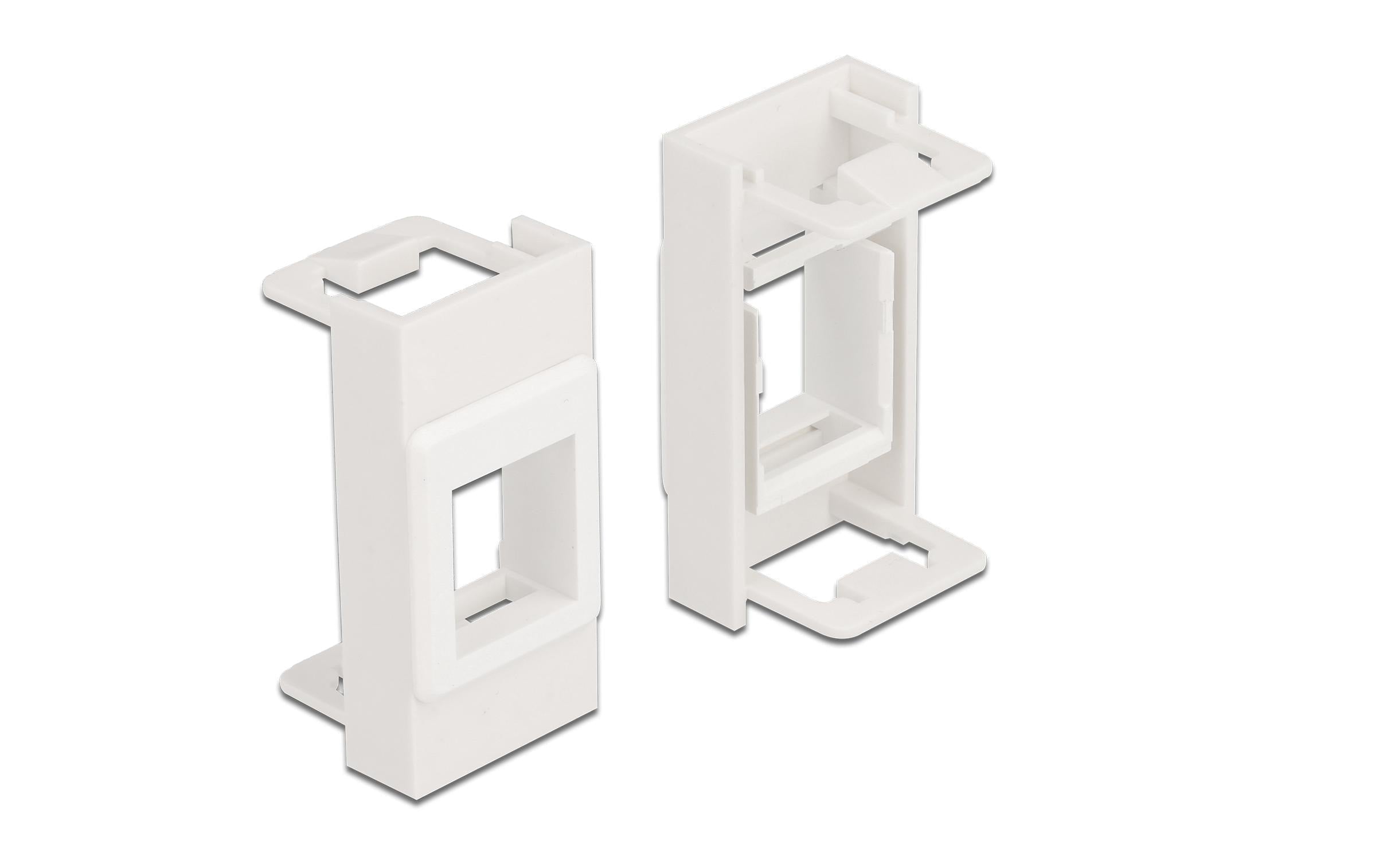 Delock Keystone Leergehäuse für Geräteinbau