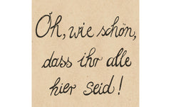 B+C Servietten Oh wie schön