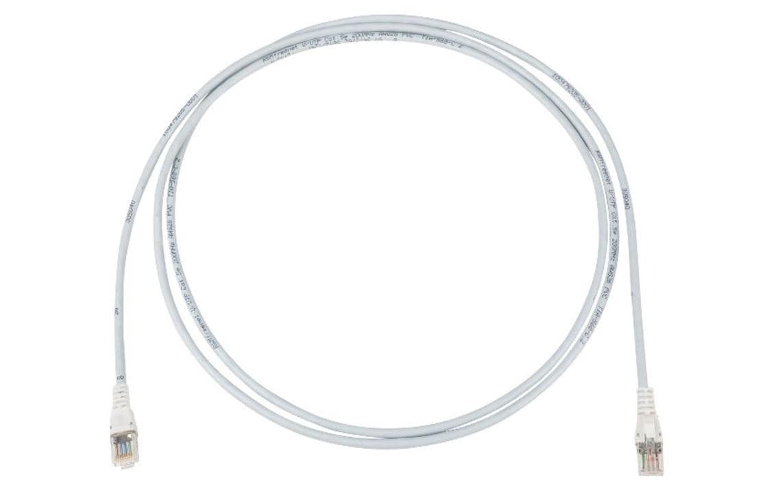 R&M, Patchkabel Cat 5e, U/UTP, 0.5 m, Grau