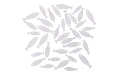 Rico Streudeko Holz Fisch weiss