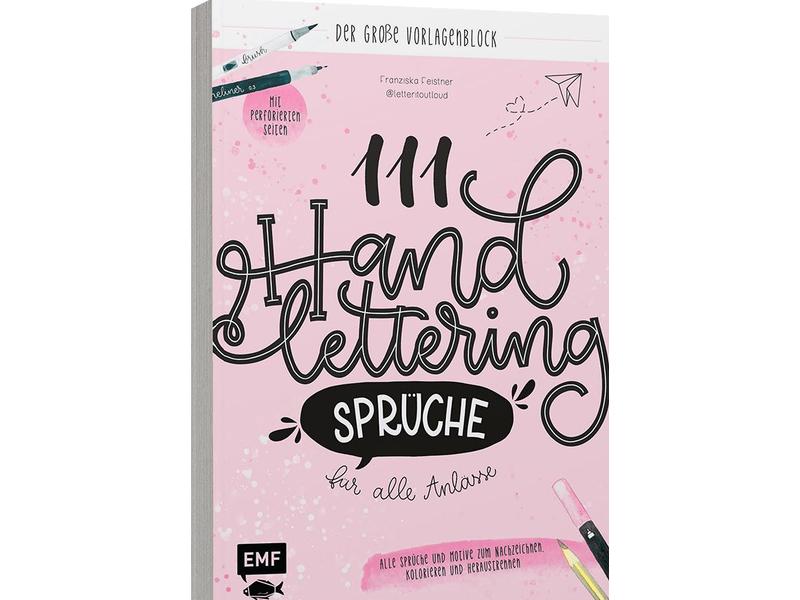 EMF | Handbuch Handlettering Sprüche für Alle | 128 Seiten