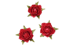 HobbyFun, Streudeko Rosen 20 Stück, Rot