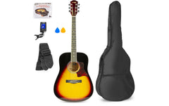 MAX, Westerngitarre SoloJam Set – Sunburst