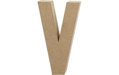 Creativ Company, Papp-Buchstabe V 20.5 cm