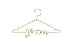 Partydeco Kleiderbügel Groom