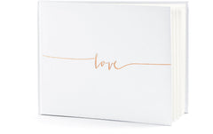 Partydeco Gästebuch Love