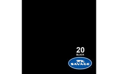 Savage, Hintergrund Papier 1.35 x 11 m Blac