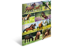 HERMA | Sammelmappe A3 Pferdewiese | Material: Karton, mit Innendruck
