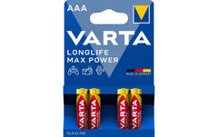 Varta, Batterie Longlife Max Power AAA , 4