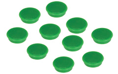 Franken, Haftmagnet Ø 24 mm, 10 Stück, Grün