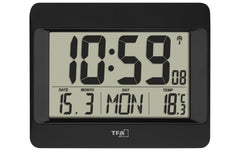 TFA Digital Funk-Wanduhr