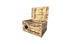 Holz Zollhaus Vintage Katzenhöhle XXL