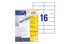 AZ Universal-Etiketten, 220 Blatt, 3520 Stk