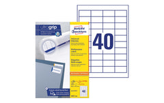 AZ Universal-Etiketten, 220 Blatt, 8800 Stk