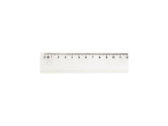 Büroline | Flachlineal | Skala 20 cm