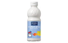 LEFRANC, Acrylfarbe Glossy 500 ml, Weiss