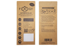 foogy Microfasertuch mit Antibeschlageffekt