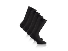 Rohner Socks | Rohner Socken Bambus | Black, Grösse 35 - 38, 2er-Pack