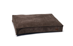 Designed by Lotte Liegekissen Ribbed Braun