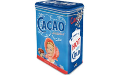 Nostalgic Art | Vorratsdose Cacao | Verschluss, Metall, 11x18x8 cm