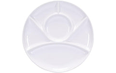Kadastar Fleischfondue-Teller weiss 26cm