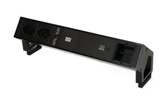 Bachmann DESK2 Steckdosenleiste Schwarz