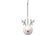 Hoptimist, Weihnachtskugel Rentier 2 Stück,