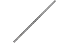 Linex, Lineal aus Stahl 100 cm , Grau