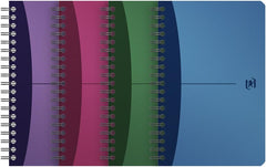 Oxford gebundenes Spiralheft assortiert