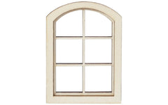 Hobbyfun Mini-Haus Fenster Holz
