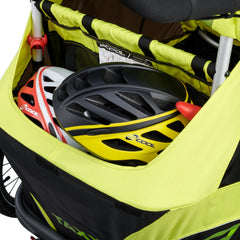 TAXXI | Elite Two | Lime | Rimorchio per biciclette